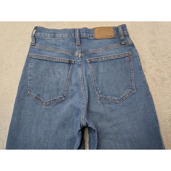 Madewell The Perfect Vintage Wide Leg Jean Women's Size 25 Blue Denim - Picture 5 of 14